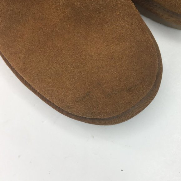 Koolaburra by UGG women sz 8 short chestnut boots. - Picture 11 of 11